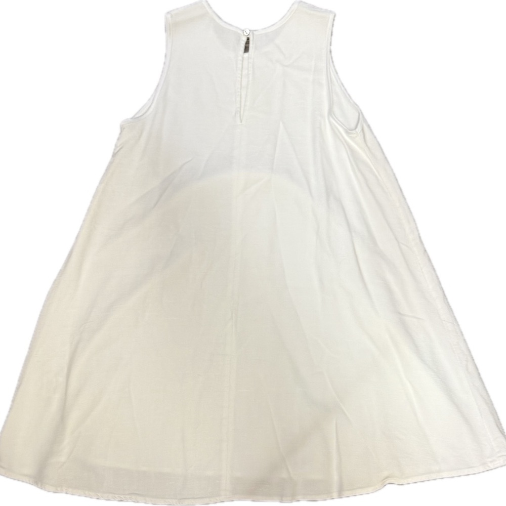 Jazmin Chebar Off White Dress with Gold Accent Women's Dress | Sz 2 - Picture 4 of 6